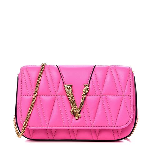 versus versace pink bag